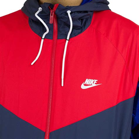 nike windbreaker weiß rot blau|Nike Sportswear Windrunner (AR2191) ab 39,43 .